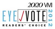 2012 EyeVote Readers Choice Award