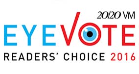 2016 EyeVote Readers Choice Award